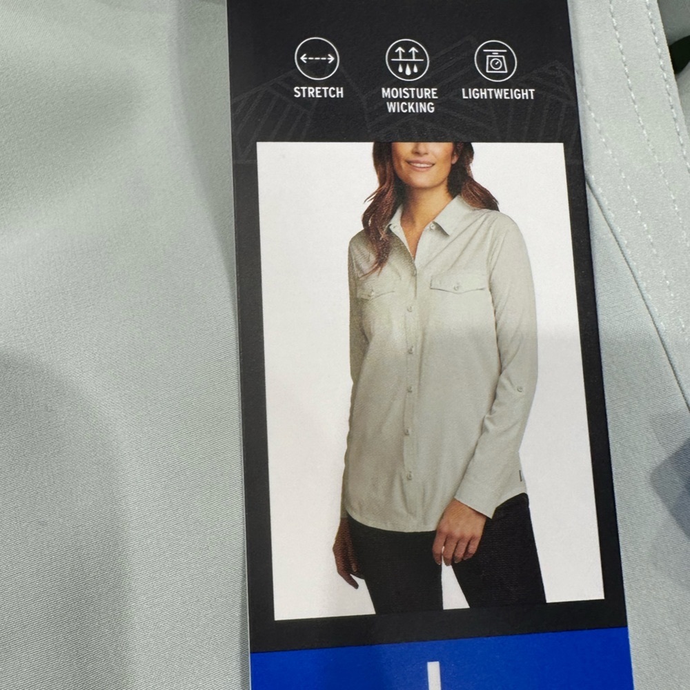 New Eddie Bauer Ladies Departure Top